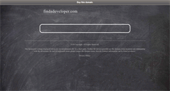 Desktop Screenshot of findadeveloper.com